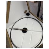 24in decorative clock