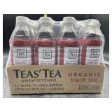 12 16.9fl oz bottles teas