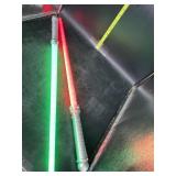 2 new light sabers - 28in long  - various color