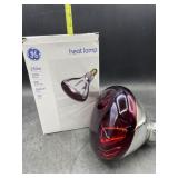 GE heat lamp - 250w