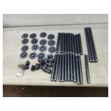 Pipe shelf.    No Direction on how to Assemble.