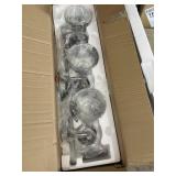 3 light vanity light bar - silver Dodge