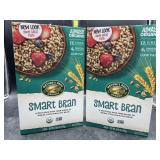 2 10.6oz boxes of smart bran cereal
