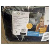 60x80in blue/grey 25lb weighted blanket