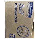 Scott personnel toilet seat covers - 3,000 total