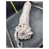 3/4 to. Rope puller 100ft rope