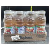 12 15.2fl oz bottles of Tropicana apple juice