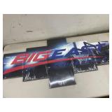 5 piece framed canvas - big East conference
