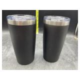 2 20oz insulated tumblers