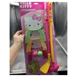 Hello kitty miniature golf course
