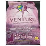 Venture rabbit meal & pumkin dog food - grain