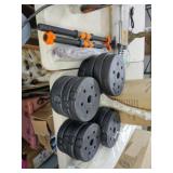 New Weight Set.  (4 Each) 1.25kg, 1.5 kg, 2 kg,