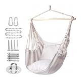 Brand New Hammock Chair Hanging Rope Swing, Max