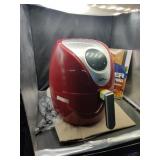Brand New Red3.4 Qt Air Fryer. Factory Sealed