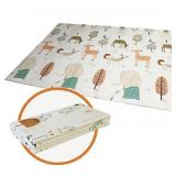 Uanlauo 71 x 79 x 0.6 Inches Baby Play Mat