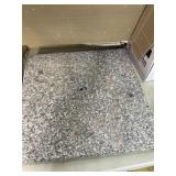 Granite umbrella base - 17x17in