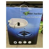 Detox foot bath - ionic detox foot bath spa
