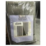 Blackout curtains grey - 52x84in