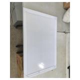 New 20"x30" white Woof Frame with Cork Board.