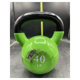 40lb kettle bell