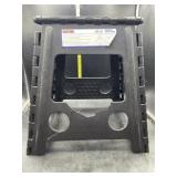 Folding step stool - brace has some damage