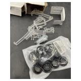 Wire hooks and air vent covers 1in