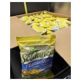24 2.5oz bags soldanza platanitos  lightly salted