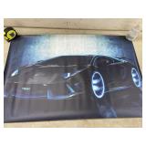 Lamborghini tron 24x36in poster