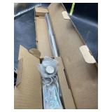 Ivilon brushed nickel 28-48in curtain rod