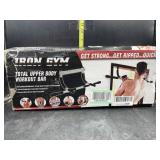 Iron gym total upper body workout bar