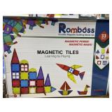 33 piece magnetic tiles - great for stem learners
