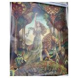 Artwork on canvas - 24x32in