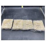 4 suet packs bird food - 2 berry, 2 peanut