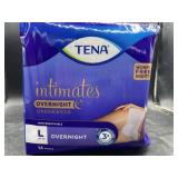 Tena intimates overnight underwear size large -