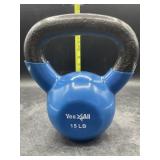 15lbs kettle bell