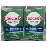 2 cascade complete with dawn dishwasher detergent