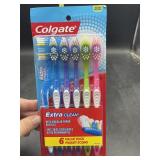 Colgate 6 pack toothbrushes