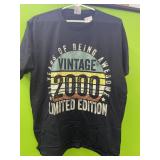 21 years vintage 2000 tshirt - size large