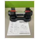 12.5lb/25lb glide tech dumbbell