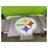 5 piece Steelers artwork framed canvas