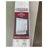 Roller shade - 59x72in - room darkening