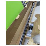 Ivilon black curtain rod - 72-144in