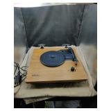 Turntable Works.   Plastic Lid Hinges Damaged.