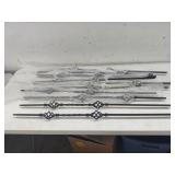 10 Metal Spindles For Your Railings  44" Long