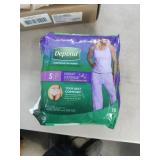 Depends  Night Defense. Small 24"- 30" Waidt