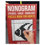 Nonogram puzzle book for adults