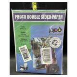 Photo double sided paper
