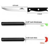 G.a HOMEFAVOR 6-piece Steak Knife Set Serrated