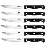 G.a HOMEFAVOR 6-piece Steak Knife Set Serrated
