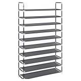 New 10 Tier Shoe Rack.   Holds 50 pair 10-Tier